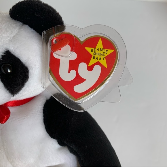 Vintage Ty 💕Panda Bears 💕Fortune!💫Welcome Home 🐼 Pandas! Beanie Babies - Picture 9 of 17